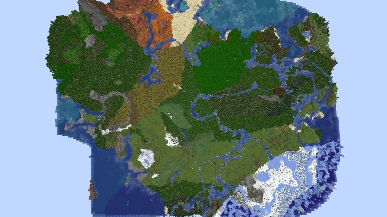 Идеальный мир Minecraft: сид с ресурсами на 1000 блоков
