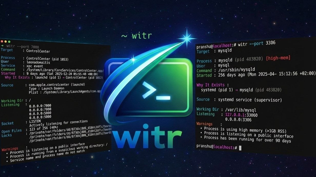 Witr: тулза для очистки системы от подозрительных процессов